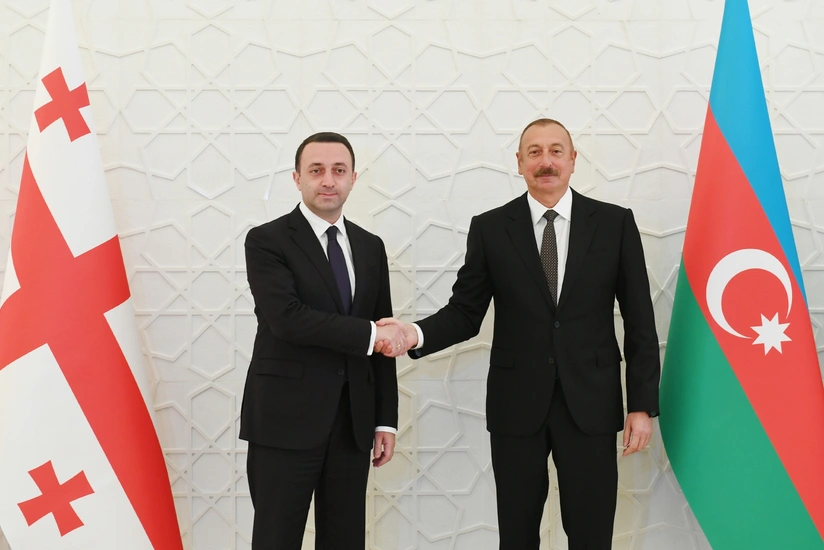 Gürcüstanın Baş naziri Prezident İlham Əliyevi təbrik edib