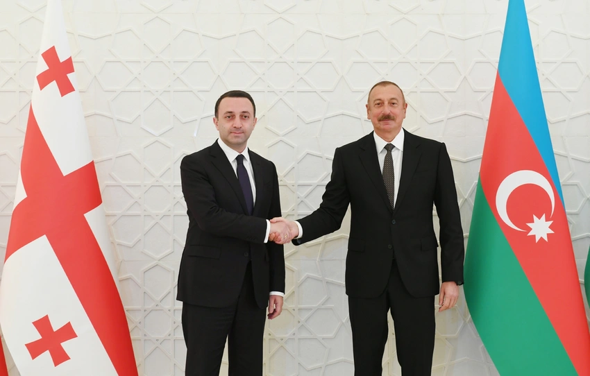 Gürcüstanın Baş naziri Prezident İlham Əliyevi təbrik edib