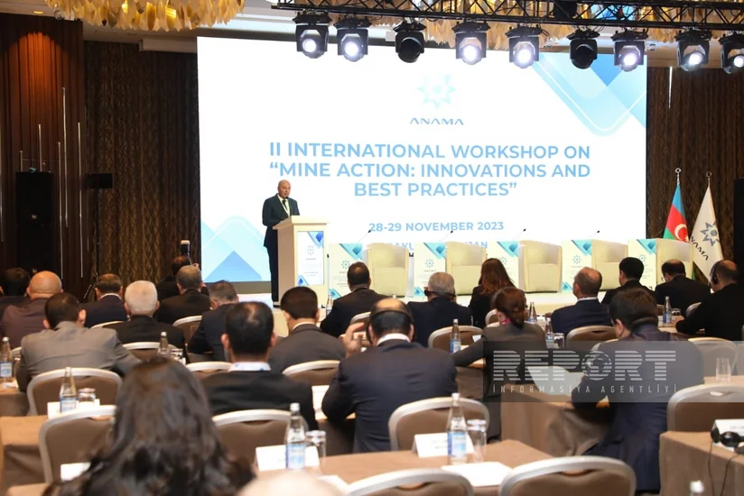 Bakıda “Mina təhlükəsi ilə mübarizə: innovasiyalar və qabaqcıl təcrübələr” konfransı keçirilir