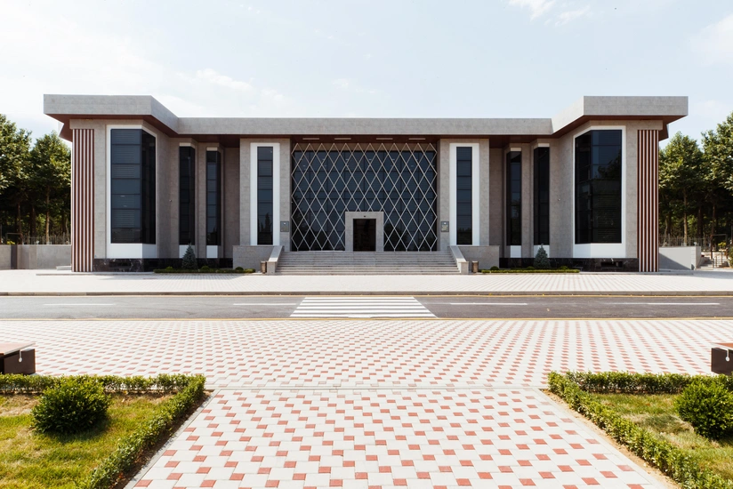 Azərbaycanda polis bölməsinin yeni inzibati binası istifadəyə verildi