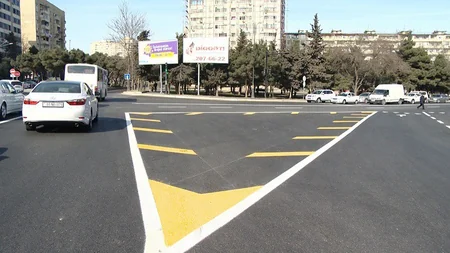 Bakının Cəfər Xəndan küçəsində təmir işləri yekunlaşıb - VİDEO