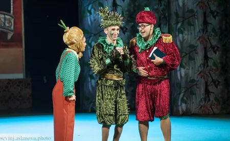 В Академическом национальном драматическом театре будет показан спектакль Чиполлино