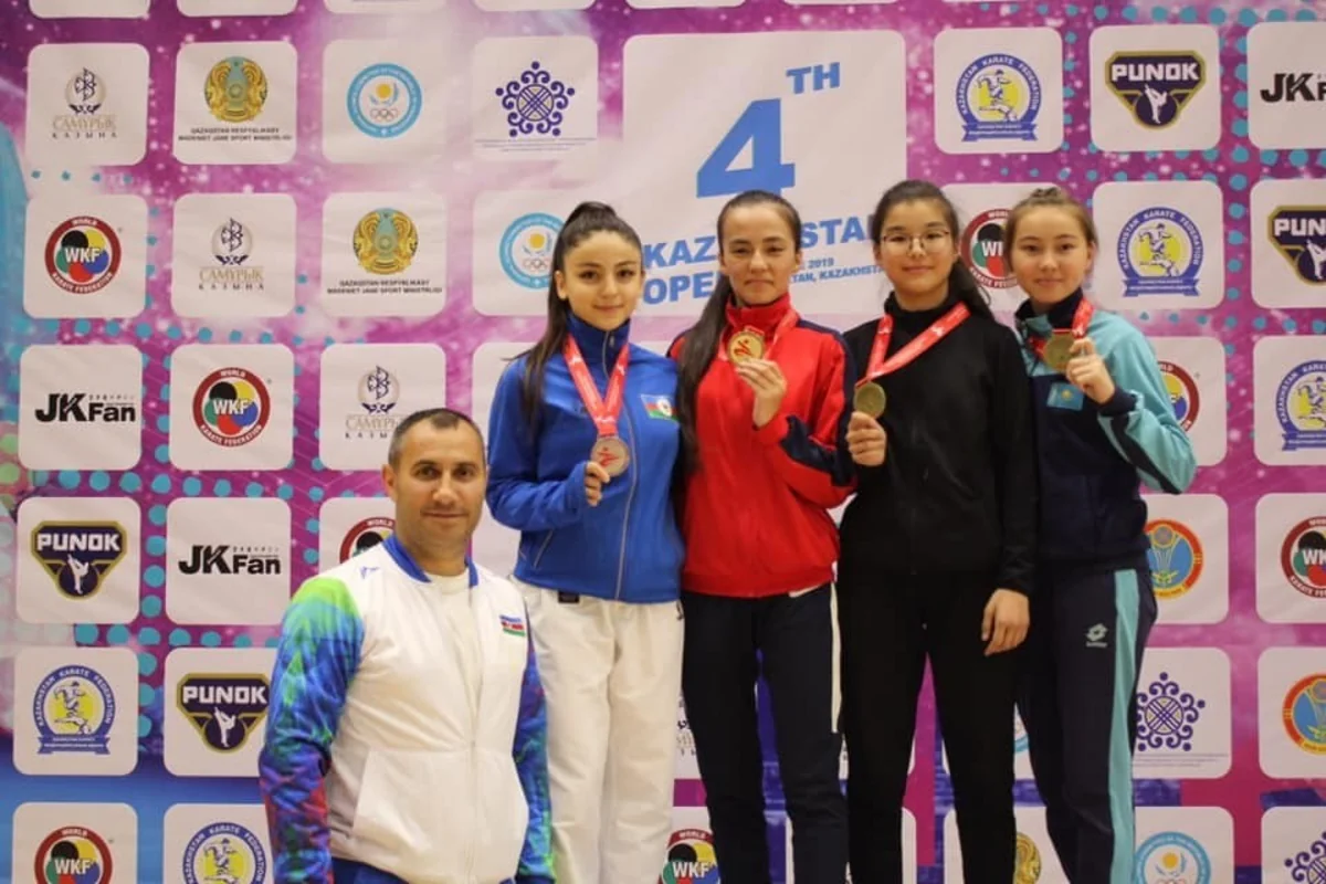 “Judo Club 2012”nin karateçisi “Qazaxıstan Open”də gümüş medal qazanıb