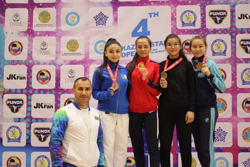 “Judo Club 2012”nin karateçisi “Qazaxıstan Open”də gümüş medal qazanıb