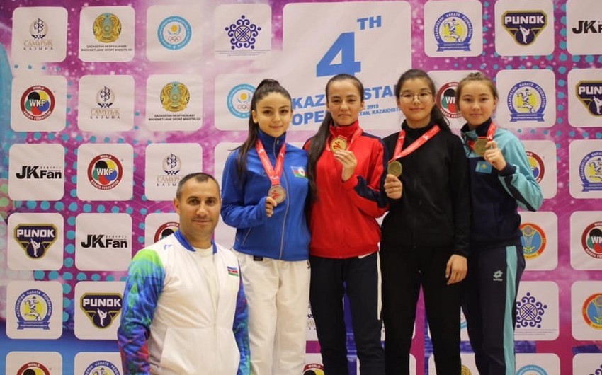 “Judo Club 2012”nin karateçisi “Qazaxıstan Open”də gümüş medal qazanıb