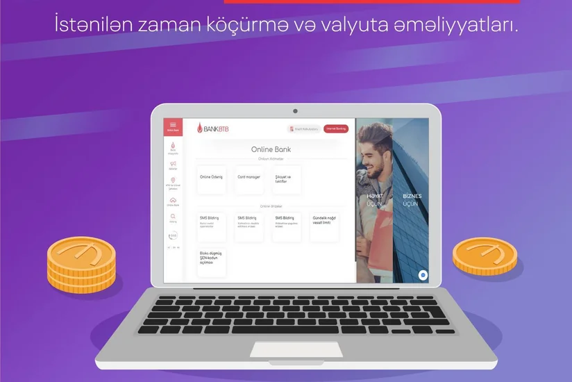 “Bank BTB” müştərilərinə “internet bankçılıq” xidmətindən istifadə etməyi təklif edir