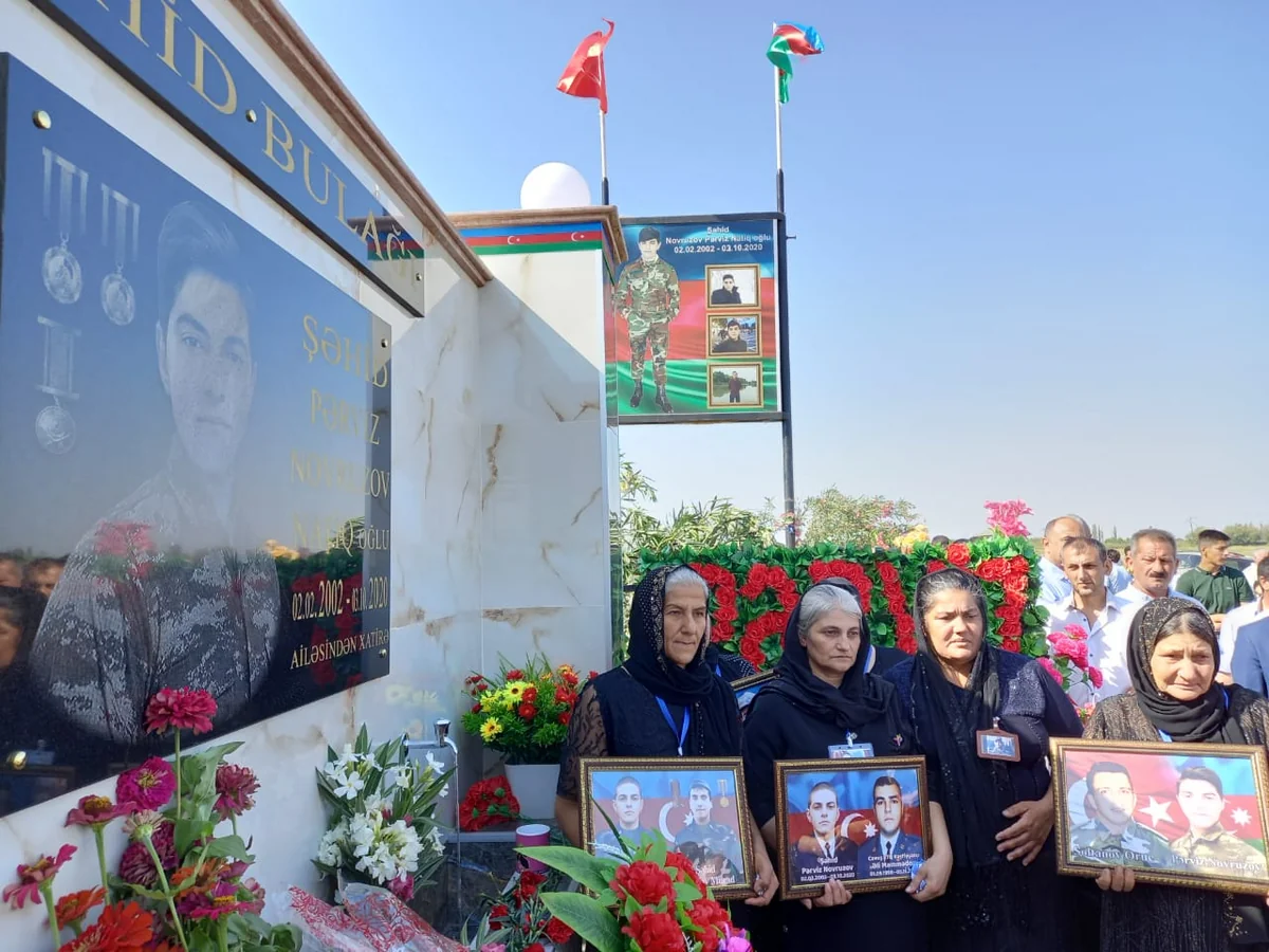 Kürdəmirdə şəhidin adını daşıyan bulağın açılışı olub