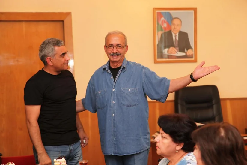 Azərbaycanfilm kinostudiyasında Elçin Musaoğlunun yubileyi qeyd edilib