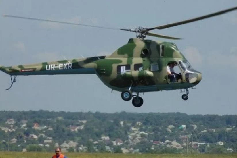 Military helicopter crashes in western Ukraine