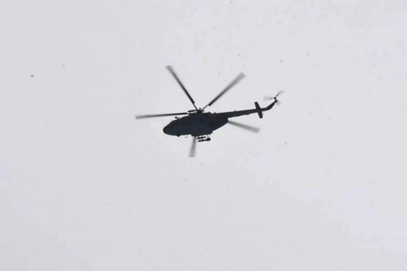 Qazaxıstanda qəzaya uğrayan helikopterin ekipajının axtarışları davam edir