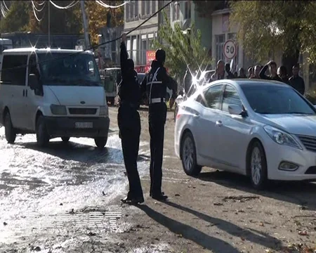 Qazaxda qəfil qasırğa fəsadlar törədib - FOTO