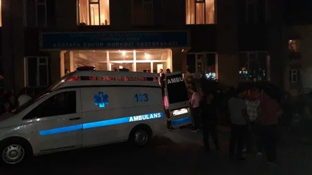 Ağstafada avtomobil körpüdən aşdı, yaralılar var - YENİLƏNİB - FOTO