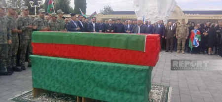 Tərtərdə Birinci Qarabağ müharibəsinin şəhidi Ədalət Əliyev dəfn edilib - YENİLƏNİB