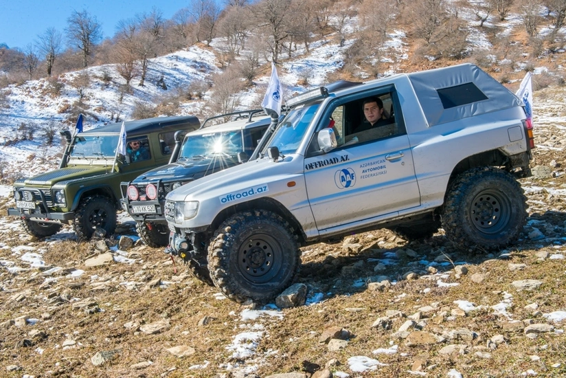 Qəbələdə Offroad yürüşü keçirilib