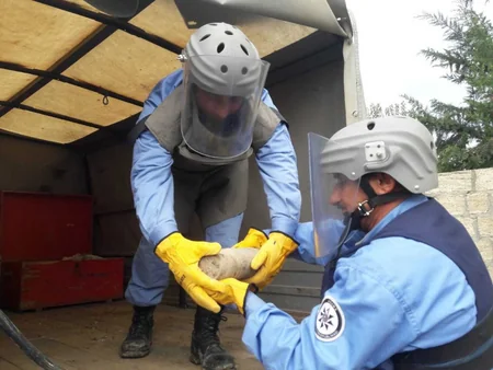 Ötən ay Azərbaycanda 341 ədəd partlamamış hərbi sursat tapılıb