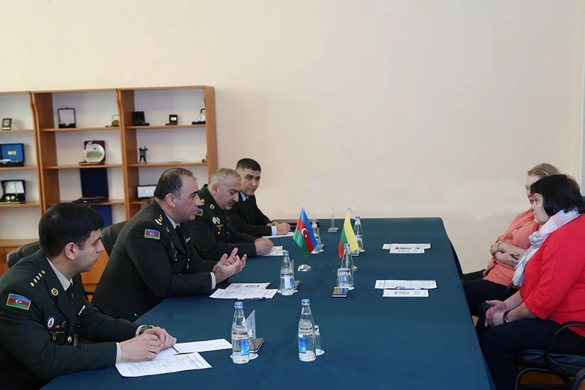 Azərbaycan və Litva Müdafiə nazirlikləri arasında əməkdaşlıq planına əsasən seminar keçirilib