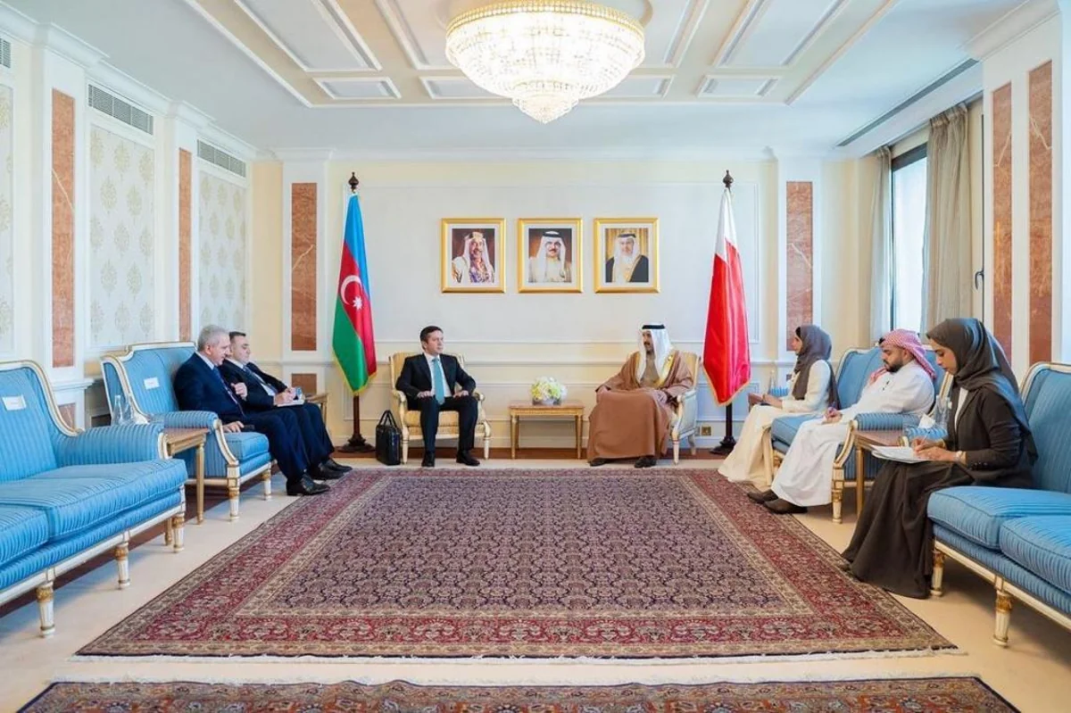 Azerbaijani deputy FM visits Bahrain