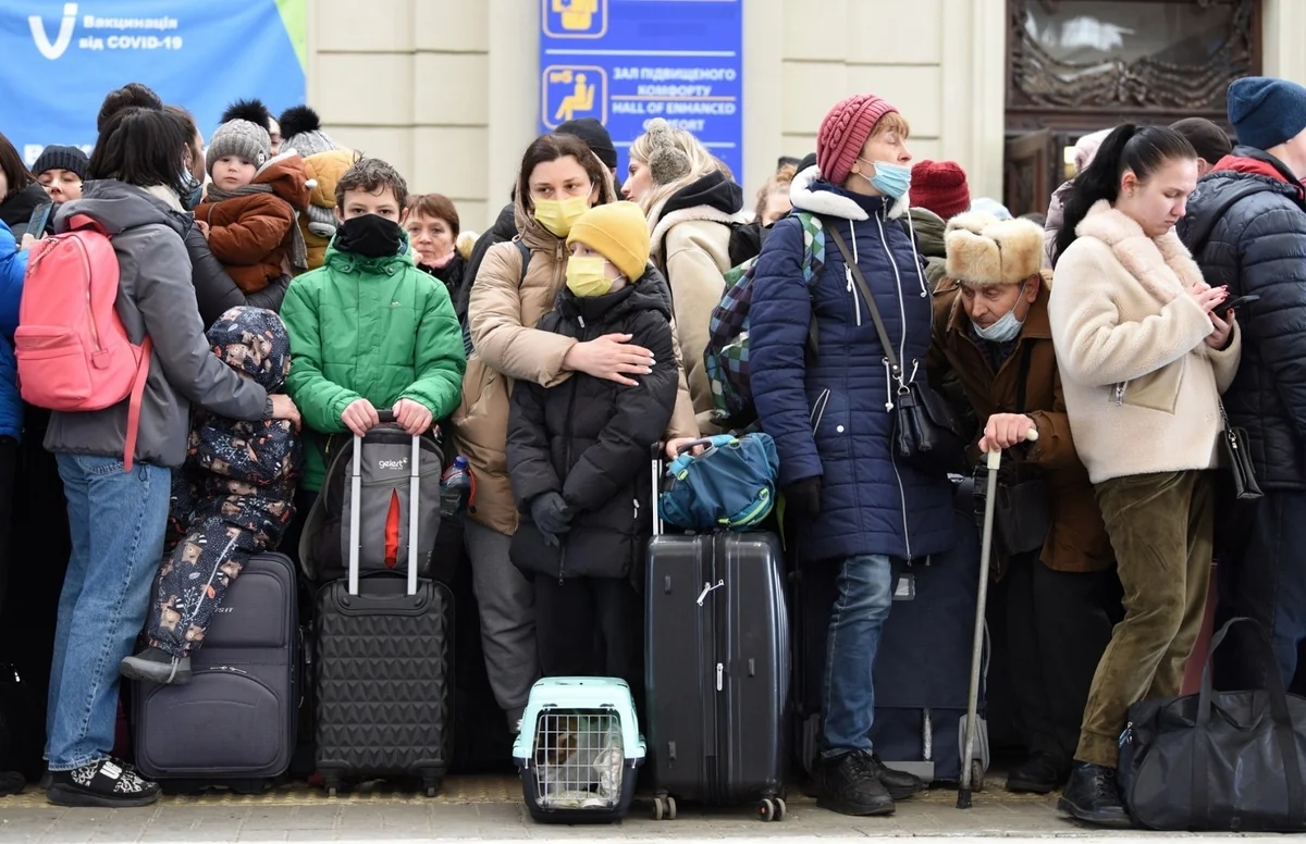 Возросло число прибывающих в Великобританию украинских беженцев