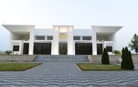 Dövlət başçısı Tərtərdə Dövlət Rəmzləri Muzeyinin açılışında iştirak edib - YENİLƏNİB