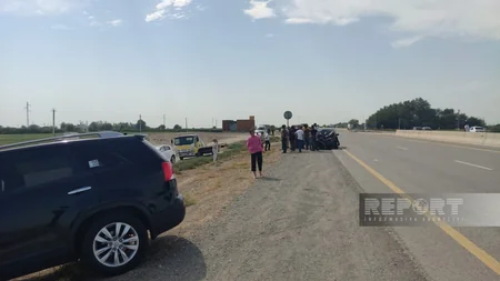 Kürdəmirdə ağır yol qəzası baş verib, ölən və xəsarət alanlar var - YENİLƏNİB