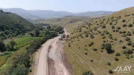 Topalhəsənli-Kərəmli avtomobil yolunun əsaslı təmiri yekunlaşmaq üzrədir