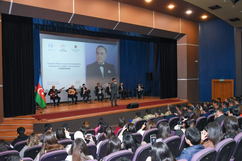 Naxçıvanda Ulu Öndər Heydər Əliyevə həsr olunan konfrans keçirilib
