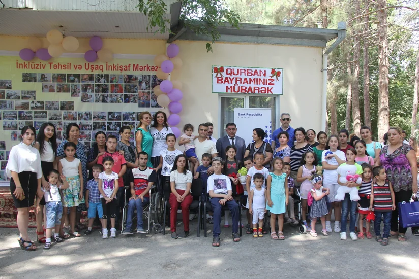 Bank Respublika Qurban bayramı münasibətilə xeyriyyə aksiyası keçirib