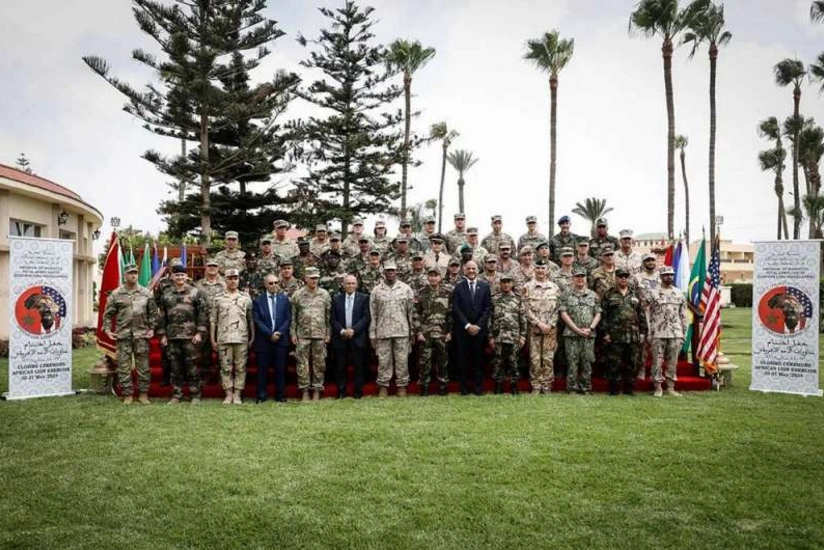 Azerbaijan Army serviceman participates in African Lion 2024 exercise