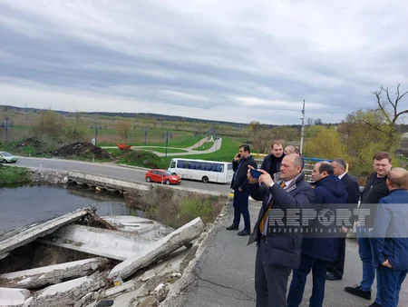 Депутаты Милли Меджлиса посетили два города Киевской области