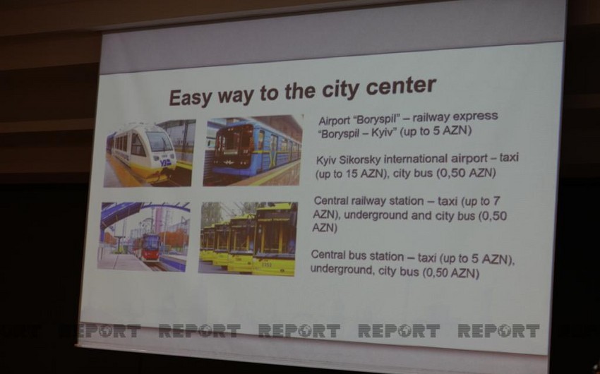 Azərbaycanlı turistlər Ukrayna kurortlarına Kiyevdən qatarla gedə biləcəklər 