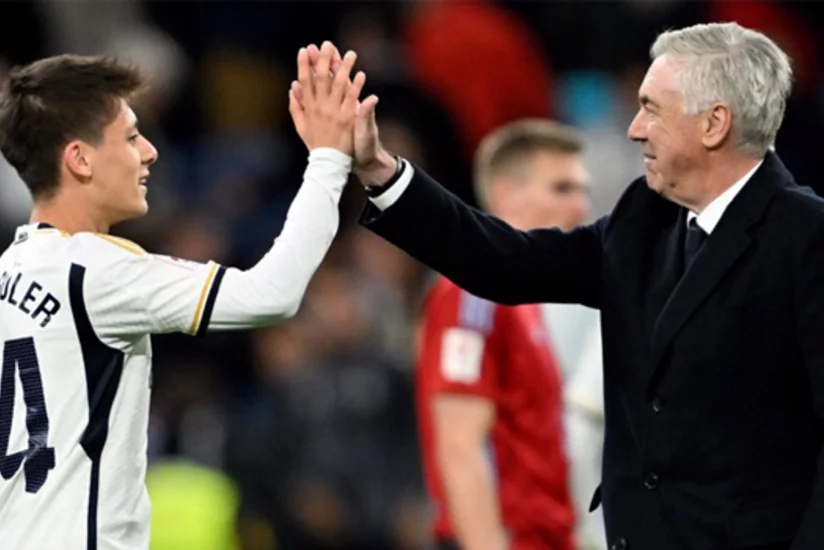Karlo Ançelotti: Arda Gülərin “Real”da qalacağına şübhə yoxdur