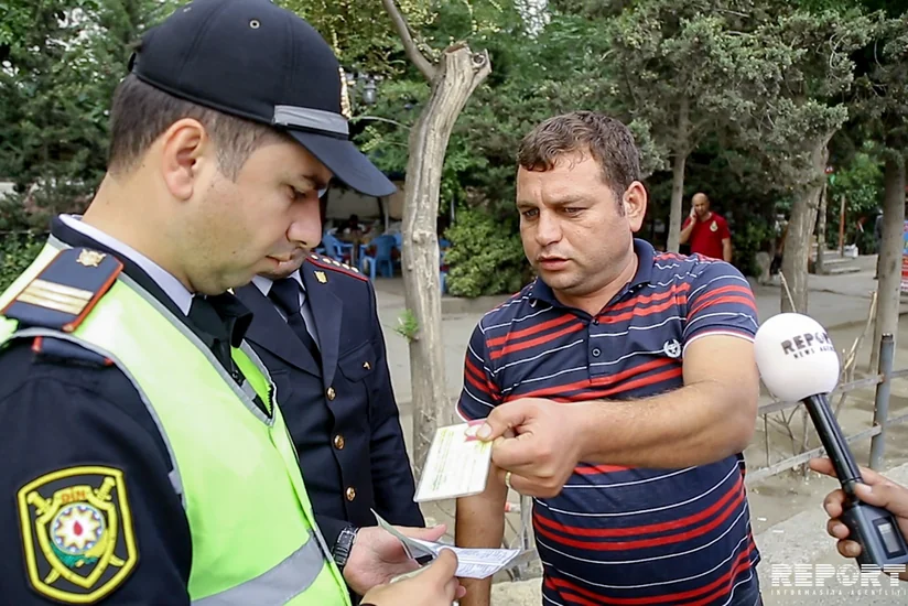 DYP Bakıda reyd keçirib, 50-yə yaxın sürücü barədə inzibati tədbir görülüb - FOTO - VİDEO