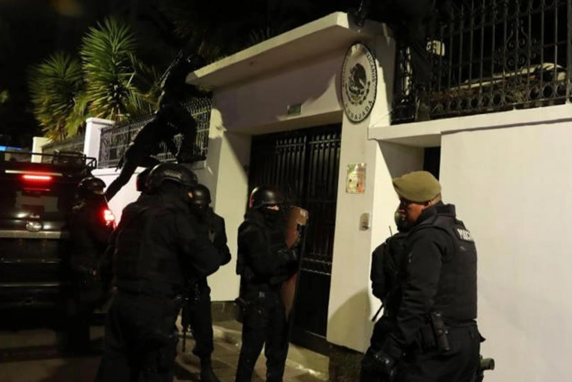 Nicaragua severs diplomatic relations with Ecuador after assault on Mexican embassy