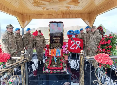 Şəhidlərin xatirəsi anılıb