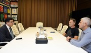 Fərid Qayıbov Dünya Şaquli Qaçış Assosiasiyasının prezidenti ilə görüşüb