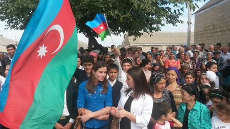 ​Qubanın kəndlərindən birinə təbii qaz verilib - FOTO