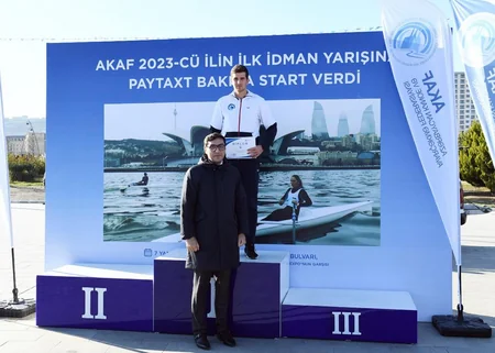 Kanoe və Avarçəkmə Federasiyası 2023-cü ilin ilk yarışını Bakıda keçirib