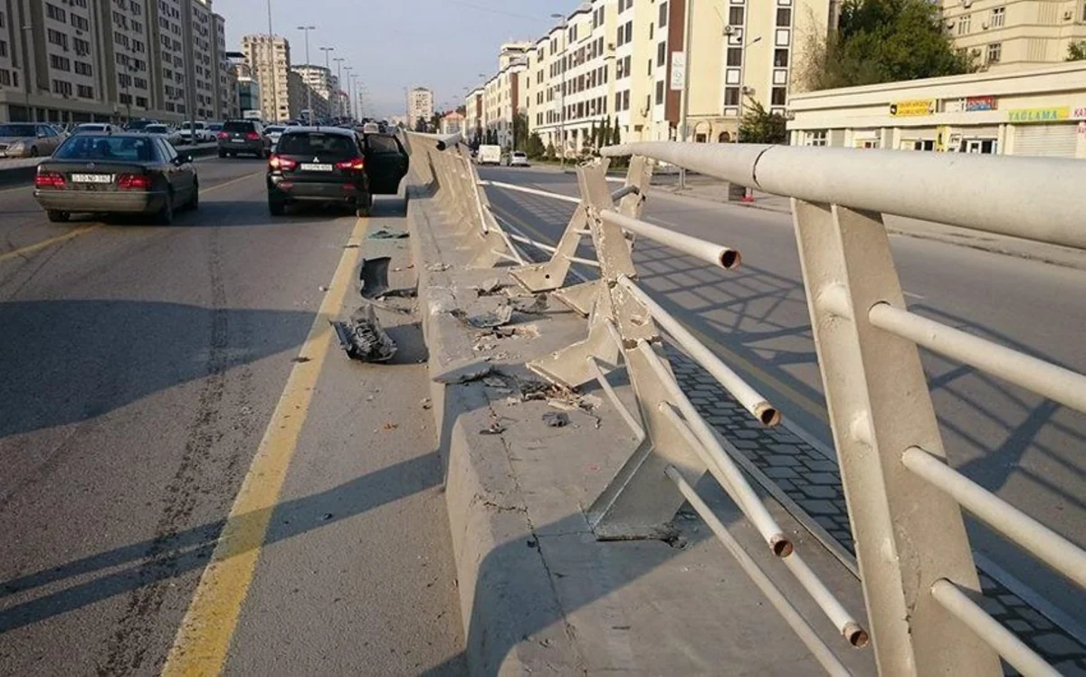 Azərbaycanda ötən il yol təsərrüfatına dəyimiş ziyanın məbləği açıqlanıb
