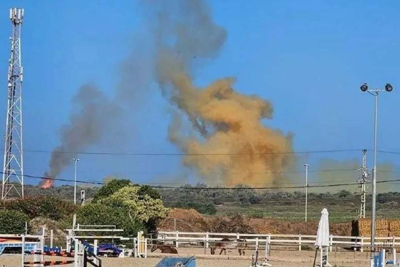 Exposion occurs close to Israeli city
