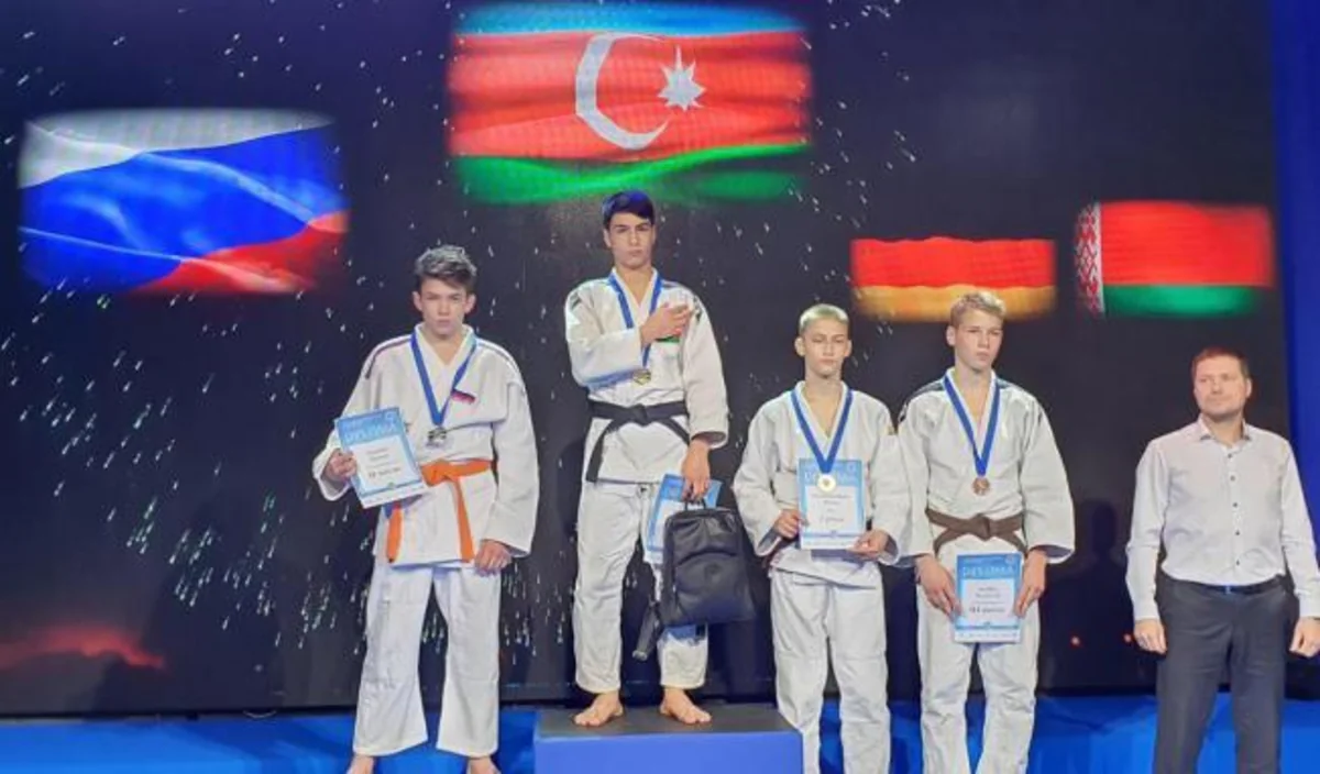 Azərbaycan cüdoçuları Rusiyada bir dəst medal qazanıb