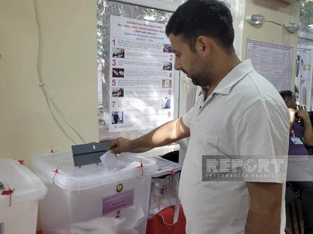Məntəqə sədri: Seçici fəallığı yüksək səviyyədədir