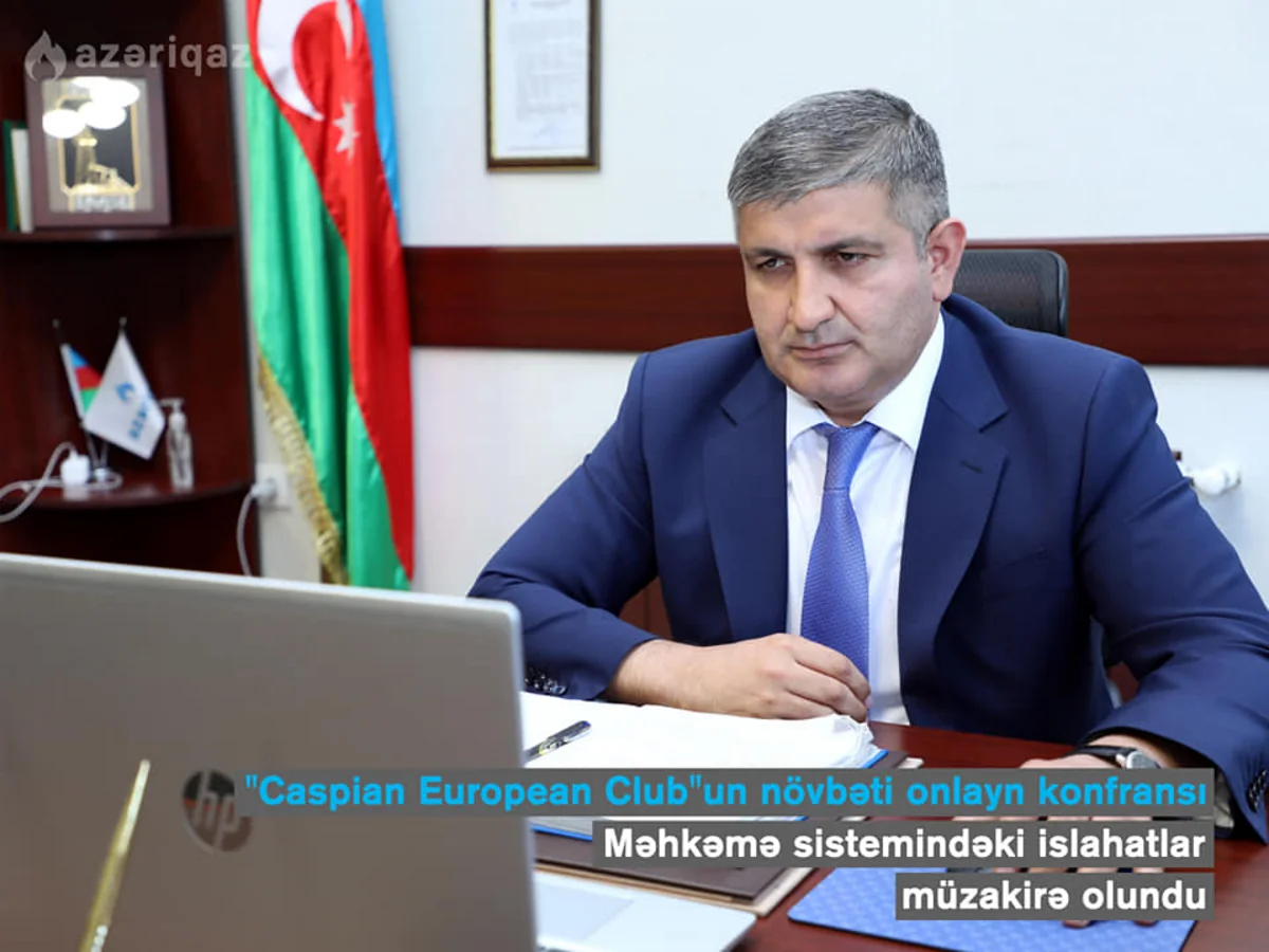 “Azəriqaz” rəsmiləri  Caspian European Clubun onlayn tədbirində iştirak ediblər