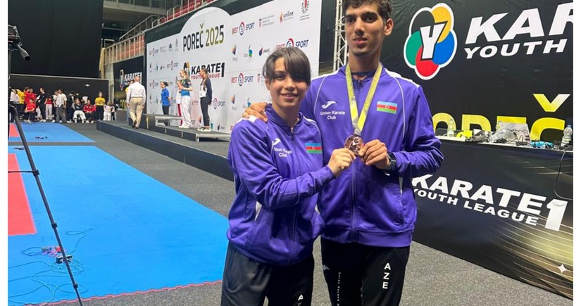 Azərbaycan karateçiləri Xorvatiyada bürünc medallar qazanıblar