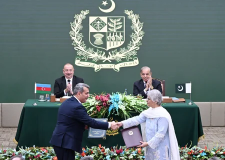 Ceremony to exchange documents signed between Azerbaijan and Pakistan held in Islamabad