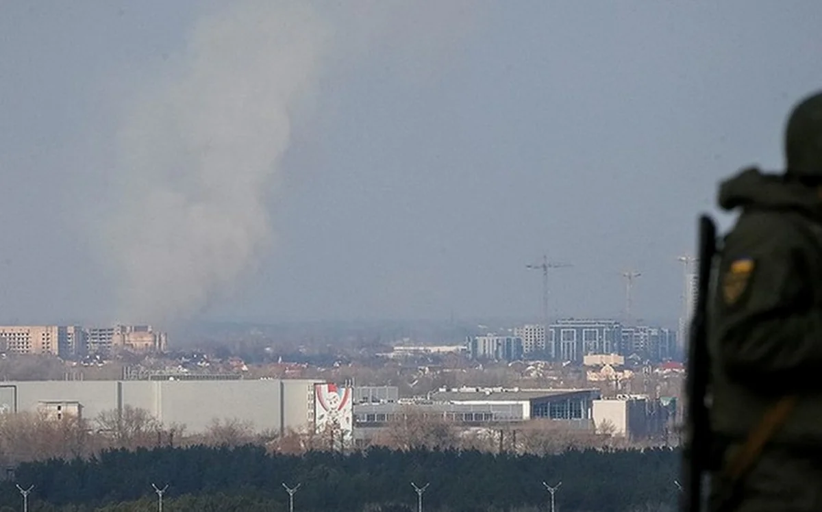 Ukraynanın Berdyansk şəhərində partlayış olub