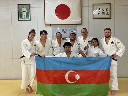 Azərbaycanlı cüdo məşqçisi Yaponiyada beynəlxalq seminarda iştirak edir