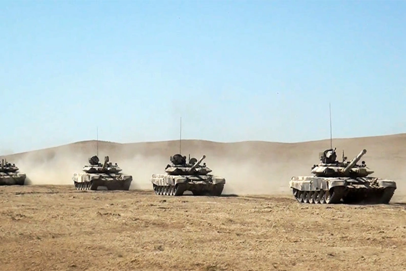 ”Ən yaxşı tank bölüyü” adı uğrunda yarış keçirilib