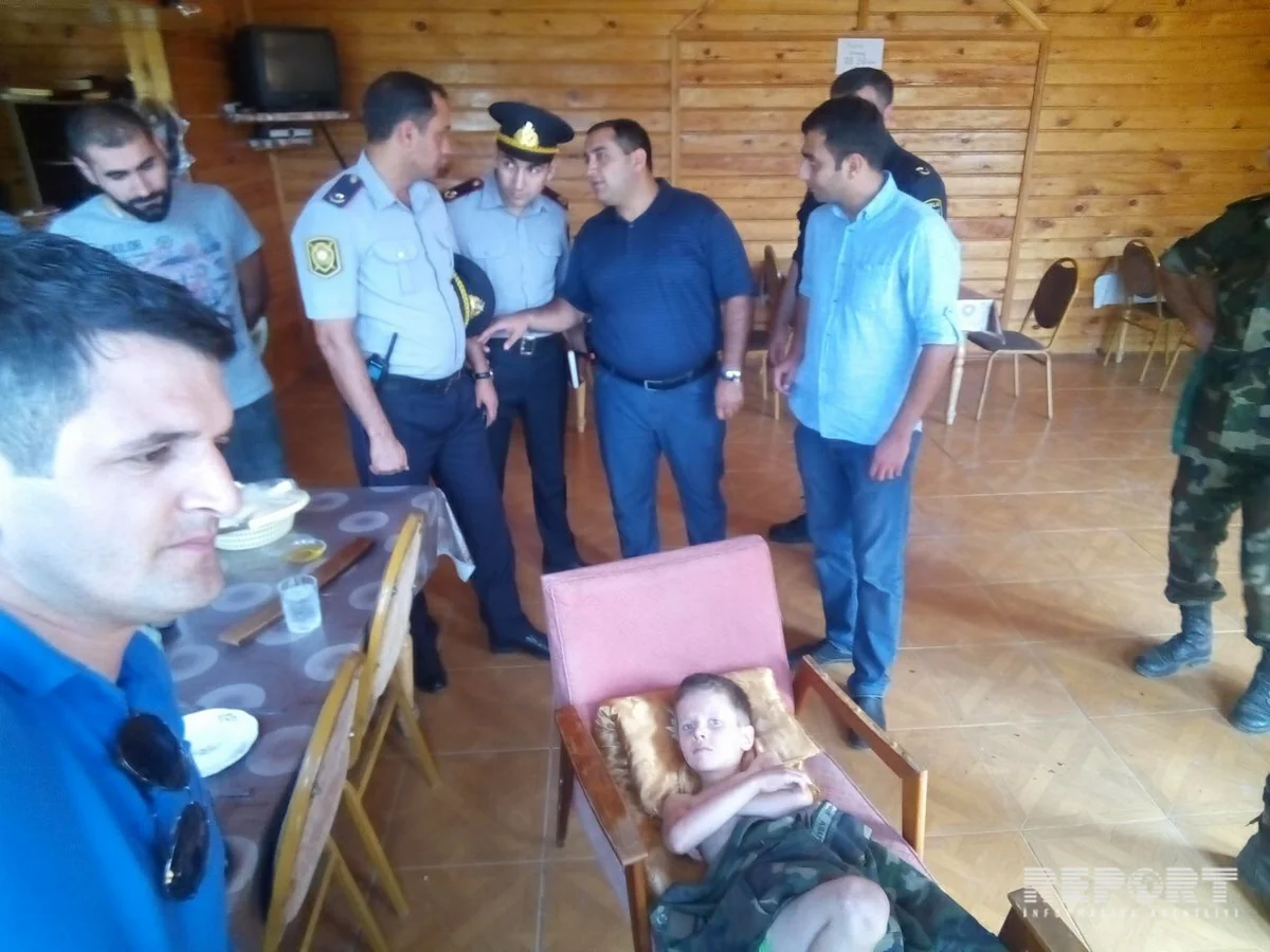 Qubada meşədə itkin düşən uşaq tapılıb - FOTO