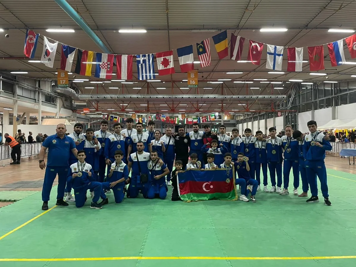 Azərbaycan kunq-fu millisi dünya çempionatında 37 medal qazanıb