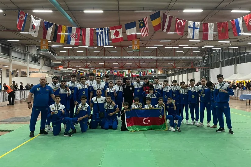 Azərbaycan kunq-fu millisi dünya çempionatında 37 medal qazanıb